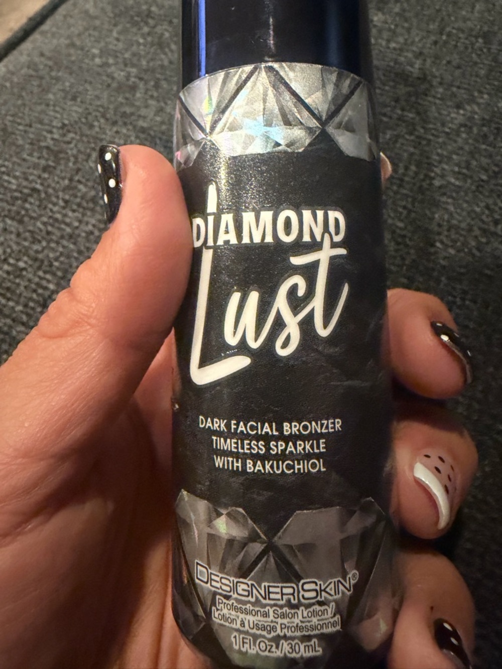 Diamond Supply Co. Diamond Lust Dark Facial Bronzer — Black Shimmer